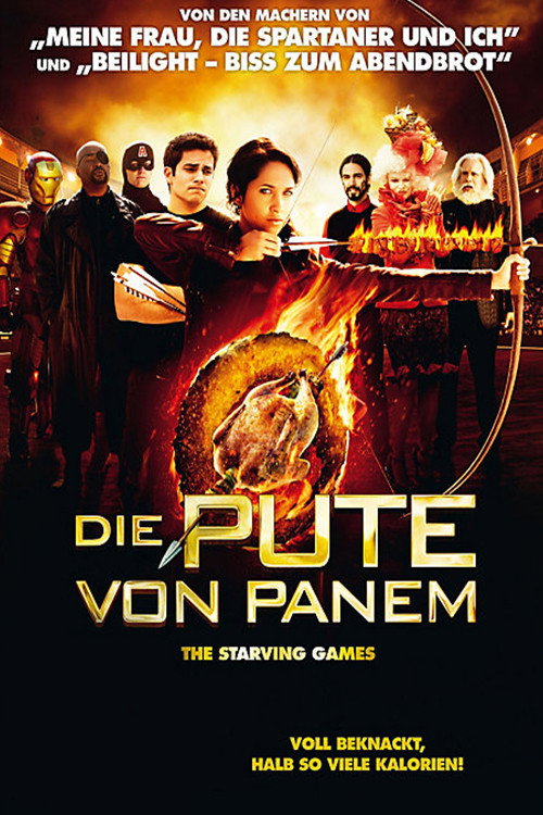 Cover von Die Pute von Panem - The Starving Games