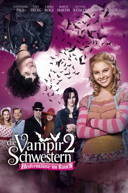 Cover von Die Vampirschwestern 2 - Fledermäuse im Bauch